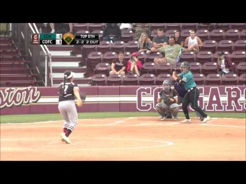CofC Softball vs. Coastal Carolina - Highlights