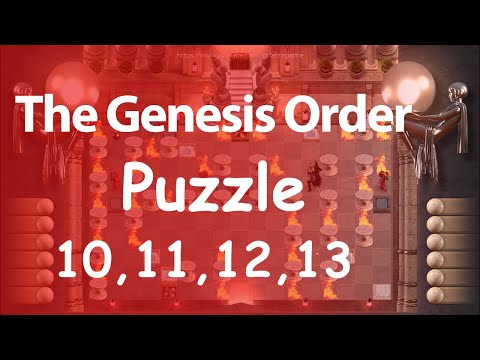 The Genesis Order - AngelCraft Puzzles walkthrough 10,11,12,13 + Save Data