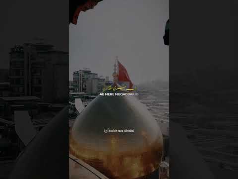Almadad Maula Hussain 🤌🏻🥀😍 | New Muharram Status #short #bashirrazasibtaini #viralvideos