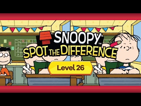 Snoopy Spot the Difference | Episode 2 | Level 26 | Normal