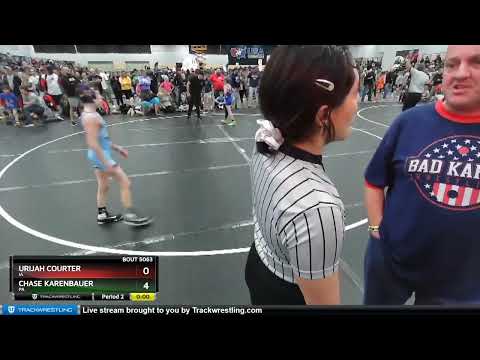 77 Lbs Champ. Round 1 - Chase Karenbauer, PA Vs Urijah Courter, IA A9f5