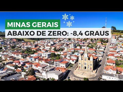 What is life like in a freezing city in Minas Gerais?