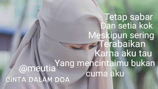 Download lagu Story wa kekinian 'CINTA dalam doa' 30 menit mp3