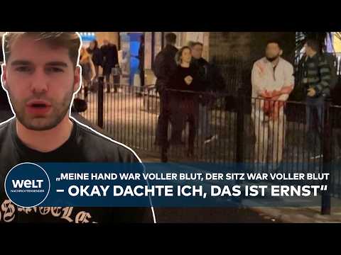 MESSERSTECHER IM ZUG: Überall Blut ‒ Passagiere in Panik verbarrikadieren sich Toiletten