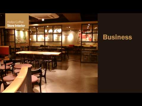 Vídeo de identidade da marca Hollys Coffee