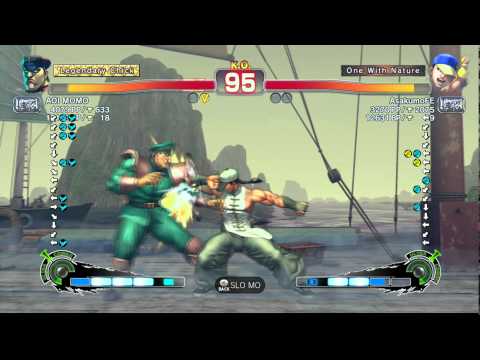 USFIV~ M.Bison (AOI MOMO) vs.  Yun (AsakumoFE) HD