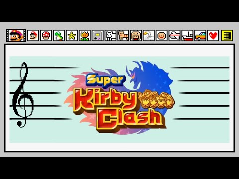 Giant Masked DeDeDe RMX - Super Kirby Clash [Super Mario Paint]