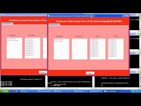 Packet Loss Control Using Tokens at the Network Edge