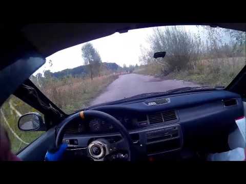 5 Runda o puchar ATM RALLY & RACE GC 2016  Trzpiot Dawid/Leks Piotr - Honda Civic  OS2