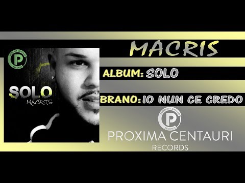 Macris feat Gianni Celeste - Io nun ce credo (dal cd "SOLO" 2017)