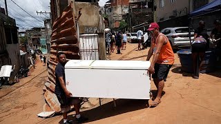 Brasilien sucht verzweifelt Überlebende nach tödlichen Fluten in Minas Gerais