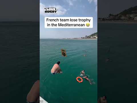 Celebrations for Sporting Club Leucate might have gone a bit too far 😂