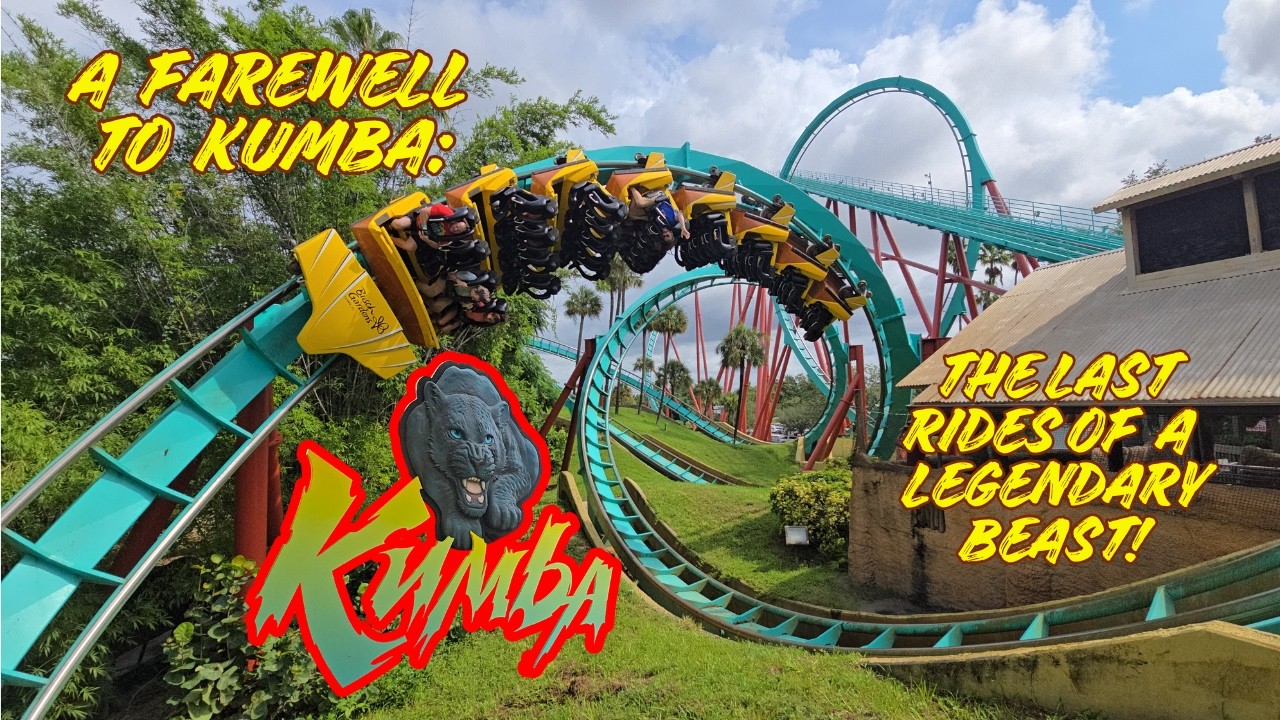 A Farewell To Kumba: The Last Rides of the Legendary Beast at Busch Gardens Tampa Bay