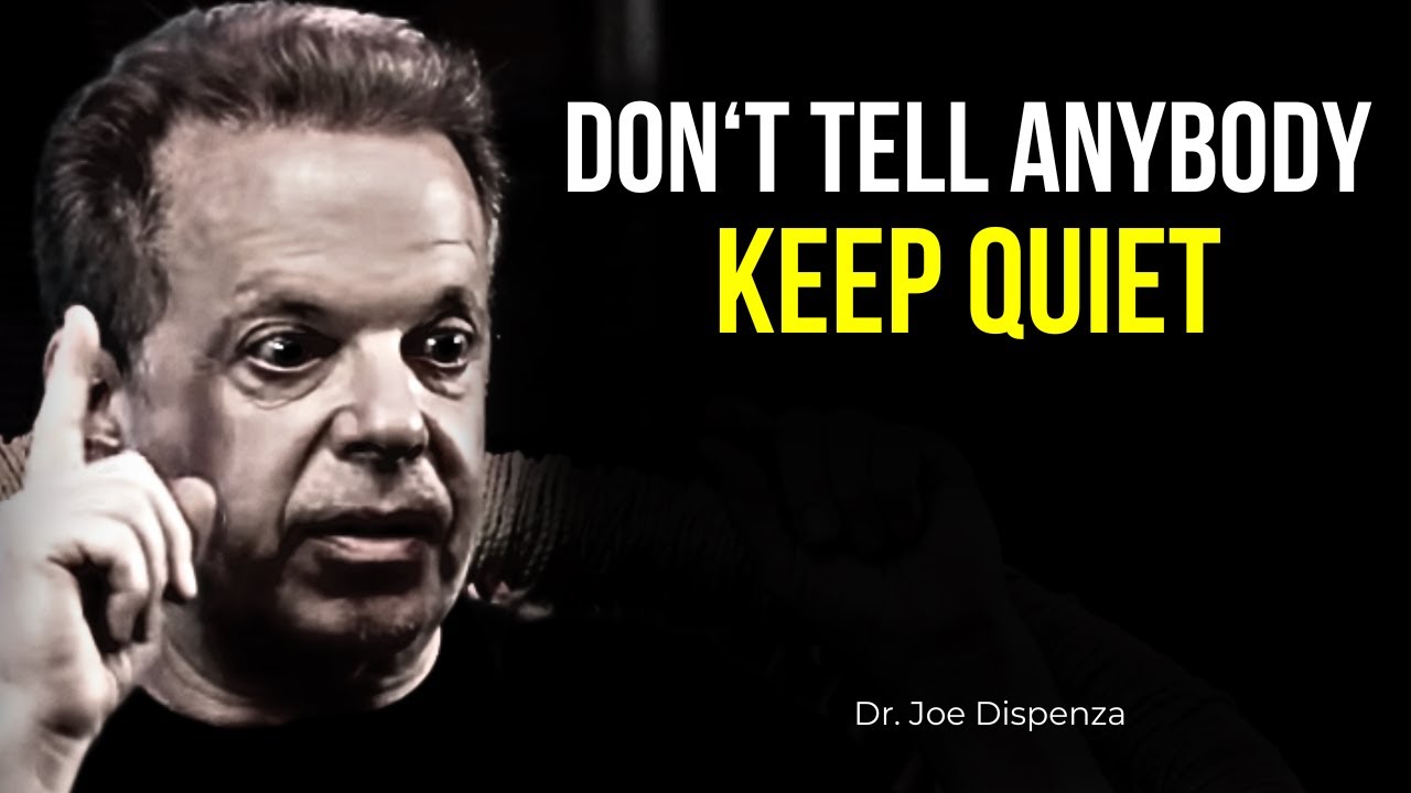 NEVER Share These 4 Things WIth Anyone - Dr. Joe Dispenza