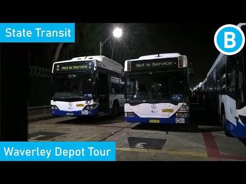 Sydney Buses - State Transit (Region 9) Waverley Depot Tour