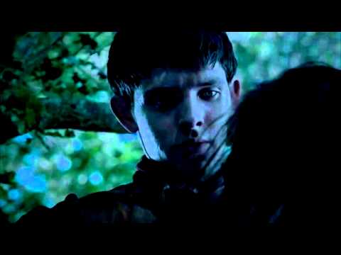 Merlin 5x13 - Arthur/Morgana/Merlin scene