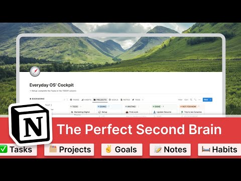 Everyday OS for Notion| Prototion | Buy Notion Template