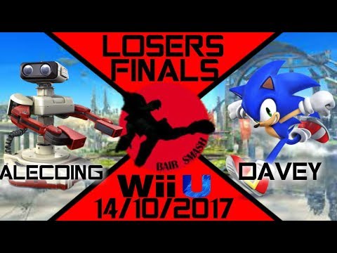 Bair Smash 17 Losers Finals - Alecding (R.O.B., Roy) Vs. YTS | SSJDavey (Sonic) - Smash Wii U