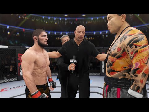 UFC 4 - Khabib vs. Yakuza Sumo - Eagle Fights 🦅