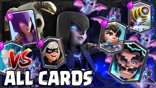 Night Witch VS All Cards (Clash Royale)