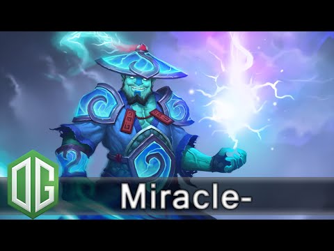 OG. Miracle- Storm Spirit Gameplay - Ranked Match - OG Dota 2