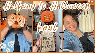 🎃 Halfway to Halloween Haul 2025! | Spooky finds from Mercari and The Holiday Barn!