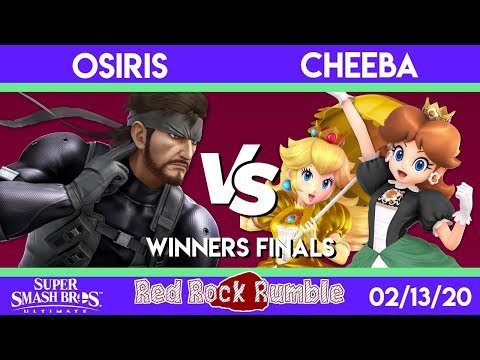 Red Rock Rumble #59 - Osiris (Snake) VS. Cheeba (Daisy, Peach) - Winners Finals - Smash Ultimate
