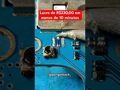 Lucrei 230 em menos de 10 minutos de conserto #celular #consertodecelulares #celularsemsinal