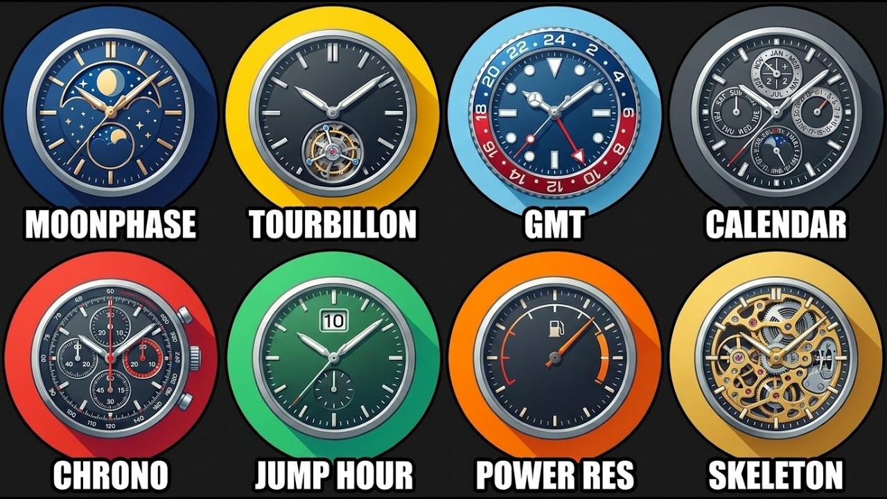Every Watch Complications Explained in 13 Minutes
