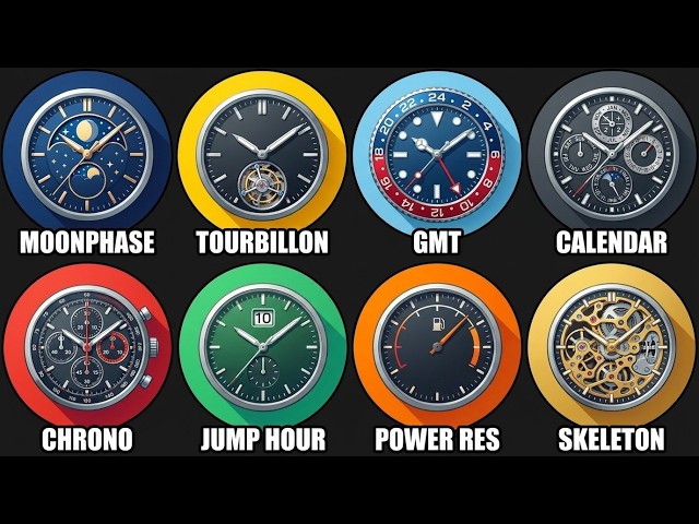 Every Watch Complications Explained in 13 Minutes