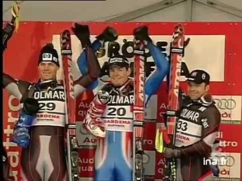 Antoine Deneriaz wins downhill (Val Gardena 2002)