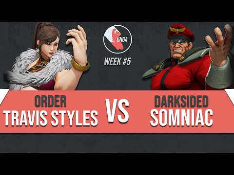 ORDER | Travis Styles (Chun-Li) vs DS | Somniac (M.Bison) // SFV:S2 | Week #5 // Losers Final