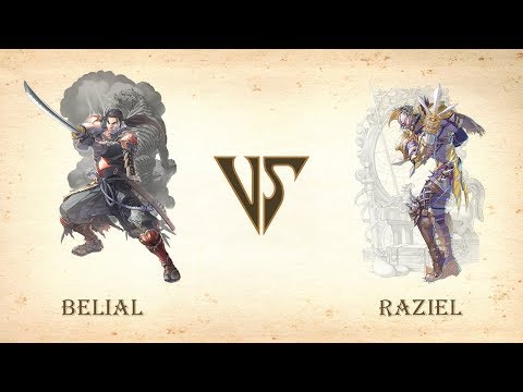 Belial (Mitsurugi) VS Raziel (Voldo) - Network Test Beta