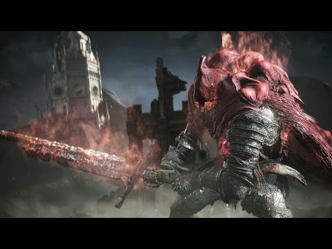 Dominating a Fight Club with Slave Knight Gael Cosplay