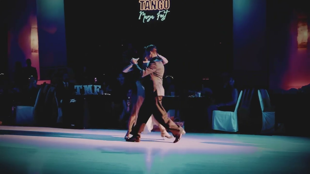 Jesica Culter & John Miller Dance “Comme Il Faut” LIVE with El Cachivache   Tango Maya Fest 2024