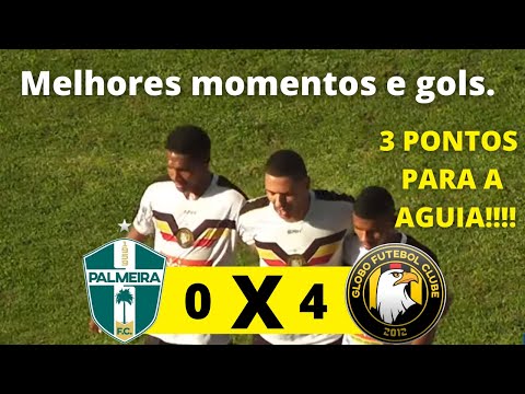 Palmeira RN 0 x 4 Globo FC - Melhores Momentos -  Campeonato potiguar 2021.