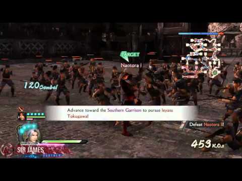 Samurai Warriors 4 Walkthrough Part 3 Battle of Mikatagahara