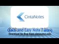 CintaNotes - a Quick and Simple Notes App for Windows