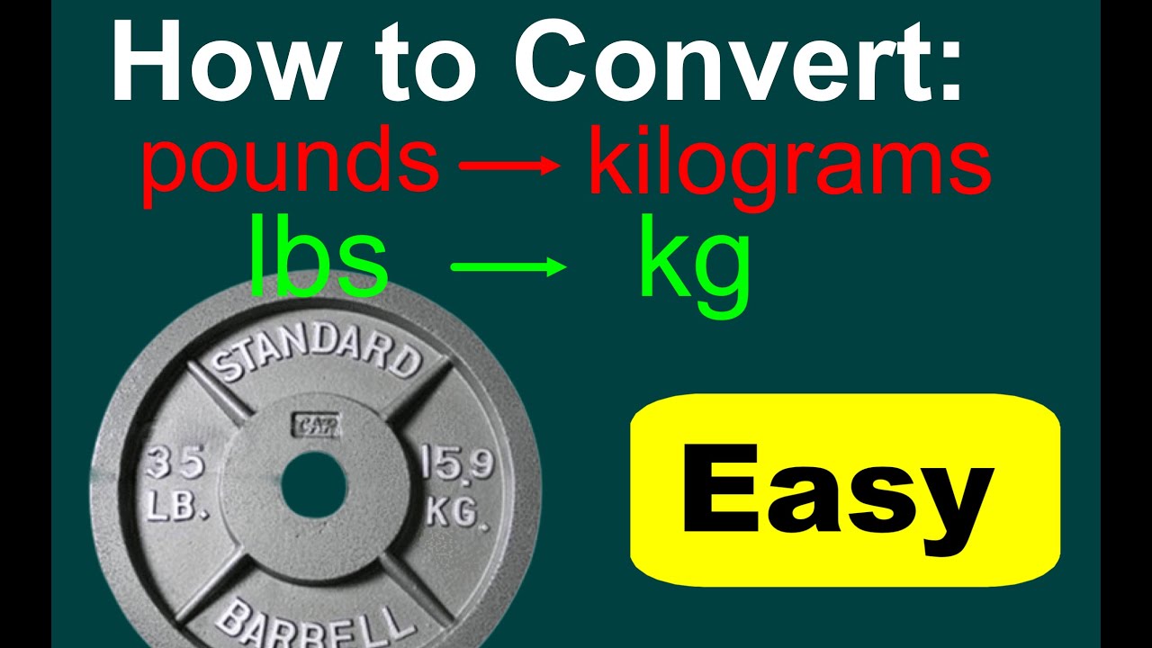 Converting lbs to kg (lbs to kg conversion). Conversions of pounds to kilograms.
