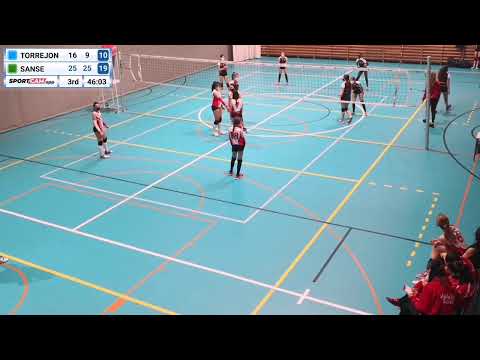 Torrejon  vs Sanse voleibol infantil - 20/02/2021