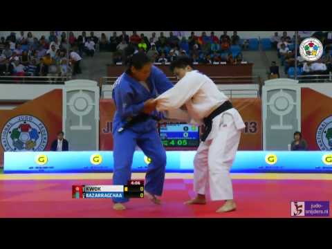 Judo 2013 Grand Prix Ulaanbaatar: Kwok (HKG) - Bazarragchaa (MGL) [-57kg] bronze