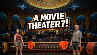A Gym Inside a Movie Theater! | Polk St Crunch Fitness San Francisco 