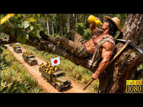 Resting in a tree is the strongest hunter—he wipes out an entire company of Japanese soldiers.