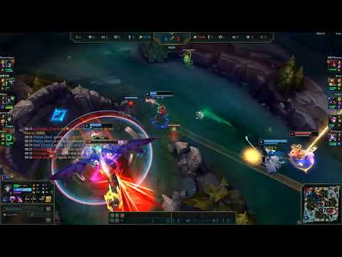 Jhin ADC full gameplay vs Vayne and Yuumi