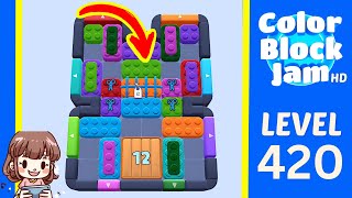 Solution du Niveau 420 de Color Block Jam