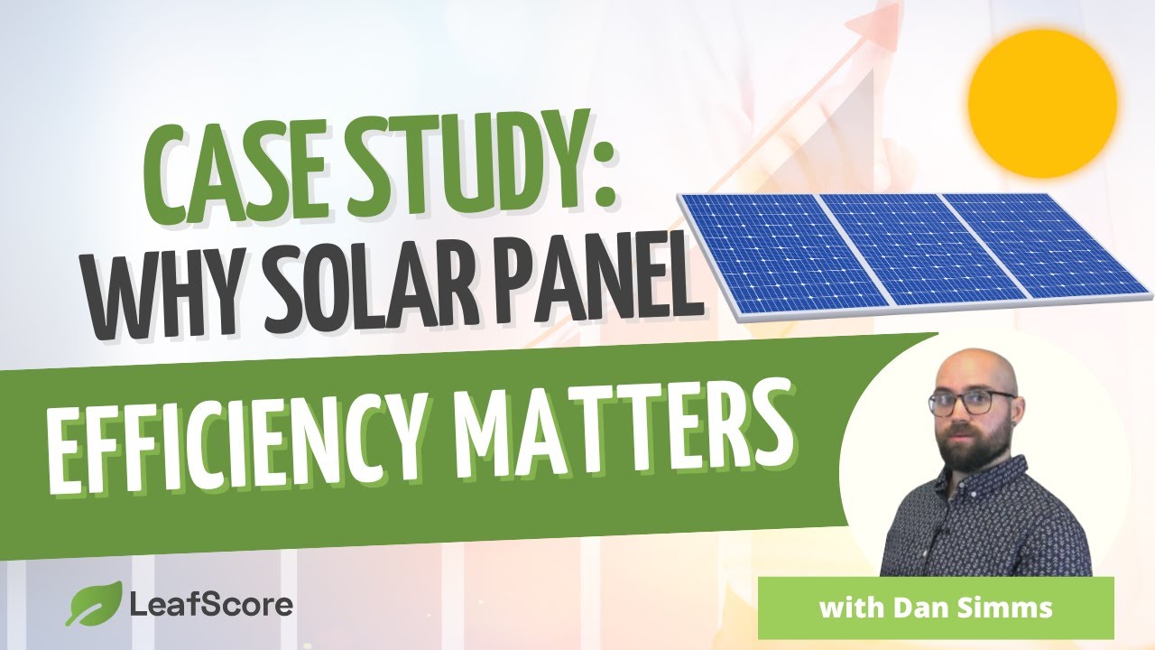 Solar Panel Efficiency Case Study