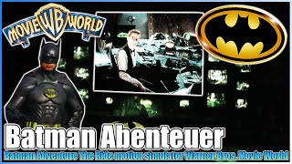 preview picture of video 'Batman Adventure/Abenteuer The Ride Warner Brothers Movie World Bottrop Germany 2001'