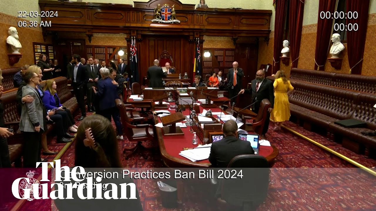 The moment New South Wales banned gay conversion practices