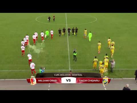 1/2 Final Cupa Moldovei: FC Milsami Orhei 1-0 FC Dacia Chişinău
