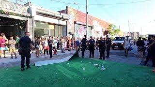 preview picture of video '01 June 2014 Impatient NYPD Sergeant breaks up Bushwick Collective block party  #BushwickOpenStudios'